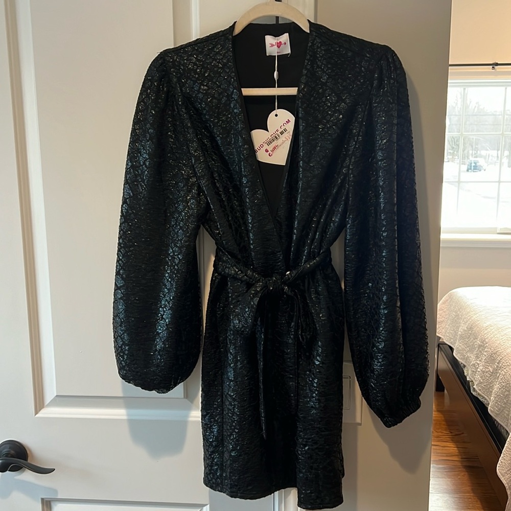 NWT Buddy love wrap dress